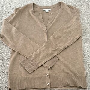 Amazon Essentials Women's Beige Cardigan Sweater